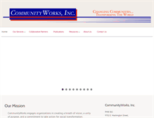 Tablet Screenshot of cworksindy.com